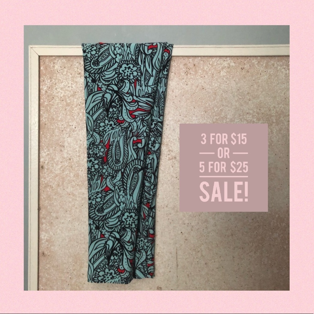 Blue LuLaRoe Leggings SOFT